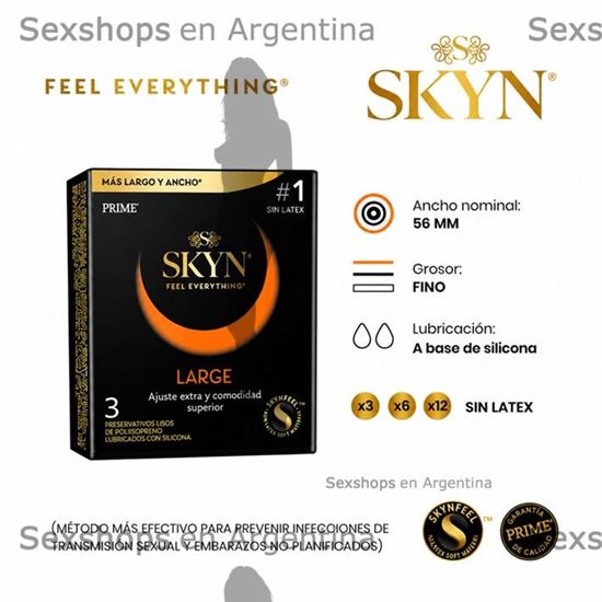 Preservativo SKYN MEGA tamaño XL